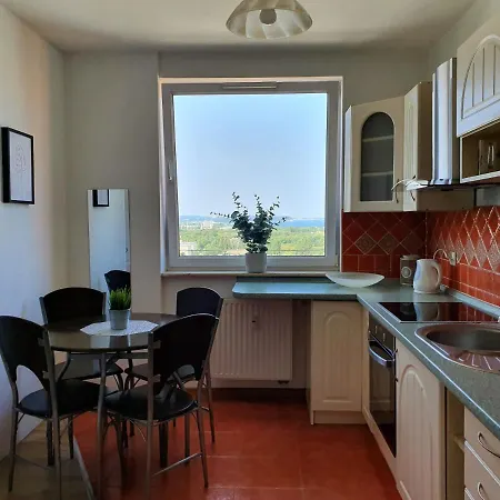 Apartament Horyzont 16 Pietro 公寓 格但斯克